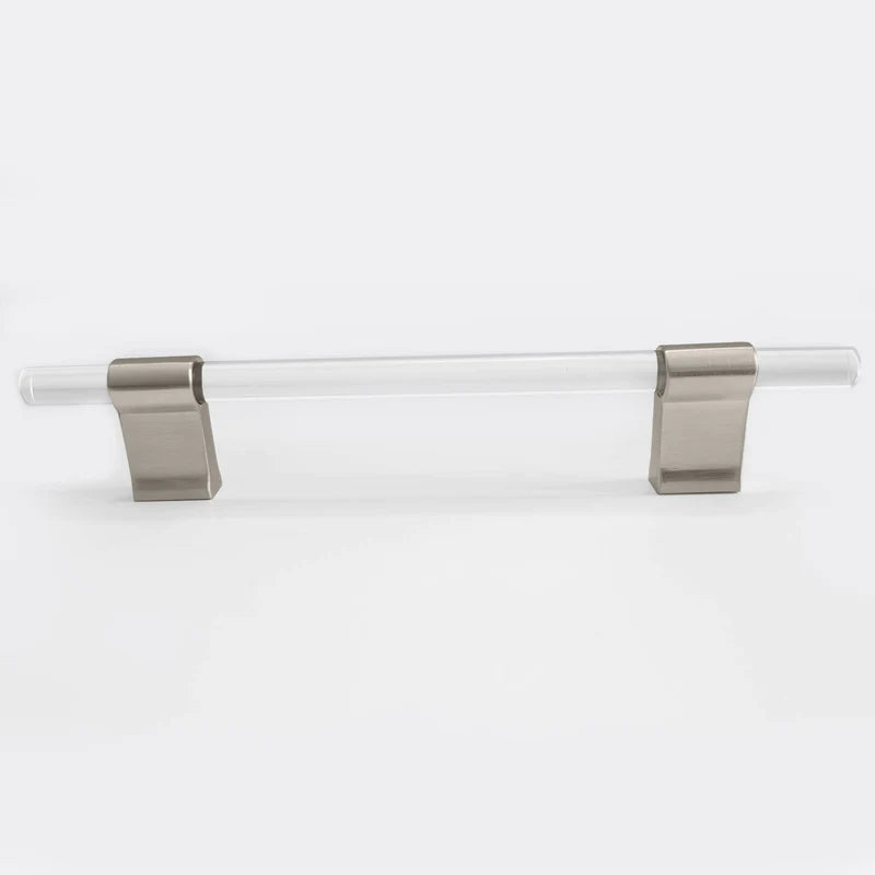 Pomelli Designs Lena Clear Pull Handle - 128 mm Center to Center (517128XX )