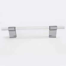 Pomelli Designs Lena Clear Pull Handle - 128 mm Center to Center (517128XX )