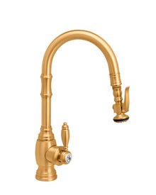 Waterstone Traditional Prep Size PLP Pulldown Faucet – Angled Spout 5210