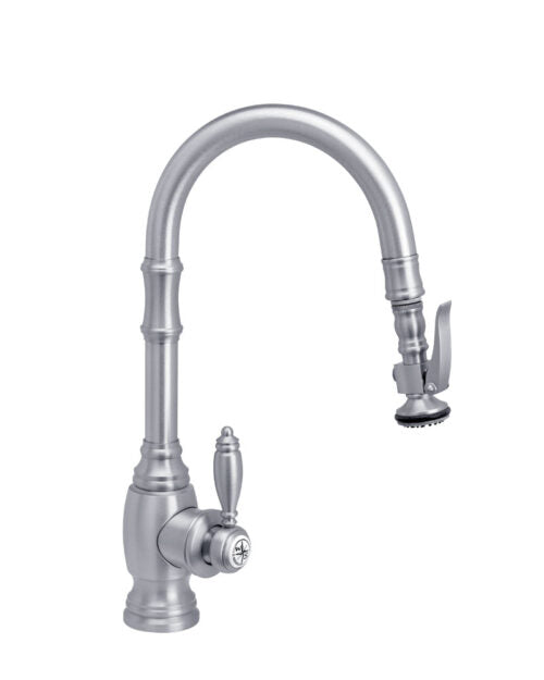 Waterstone Traditional Prep Size PLP Pulldown Faucet – Angled Spout 5210