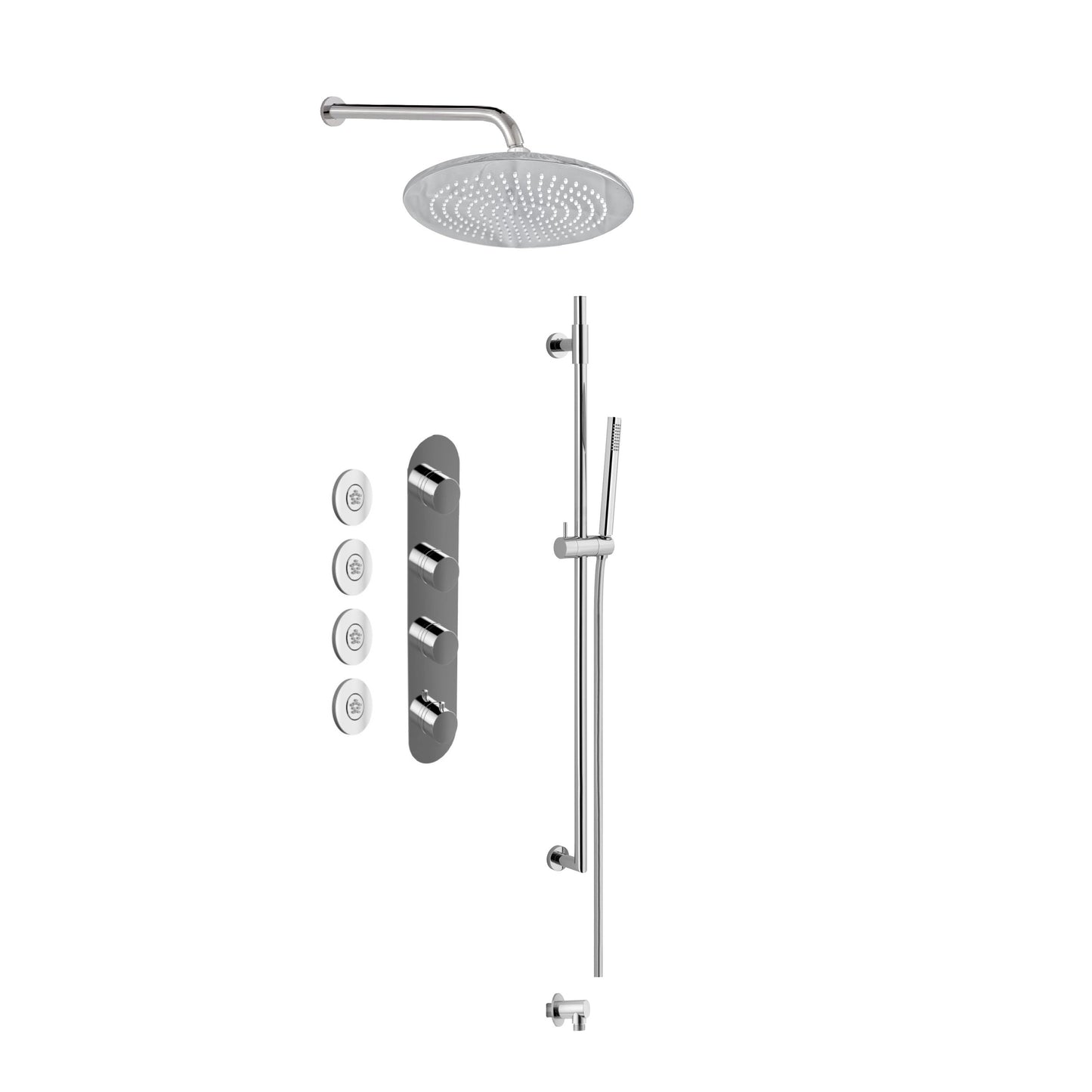 Aquadesign Products Shower Kit (Contempo X1800CT-A) - Chrome