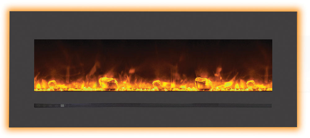 Sierra Flame Wm-fml-48-5523-stl Linear Electric Fireplace