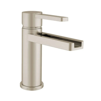 Aquadesign Products Single Hole Lavatory Faucet (Aqua 500017) - Brushed Nickel