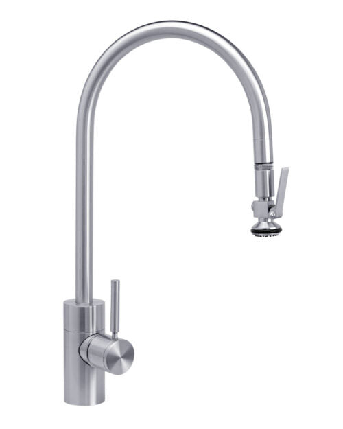 Waterstone Contemporary Extended Reach PLP Pulldown Faucet – Lever Sprayer 5700
