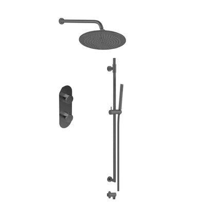 Aquadesign Products Shower Kit (System X10SF) - Matte Black