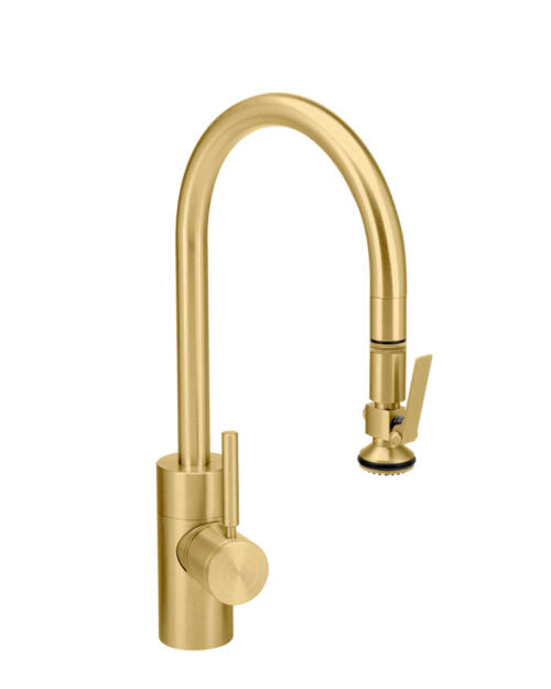 Waterstone Contemporary PLP Pulldown Faucet – Lever Sprayer 5800