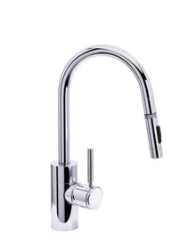 Waterstone Contemporary Prep Size PLP Pulldown Faucet – Toggle Sprayer – Angled Spout – Angled Spout 5910