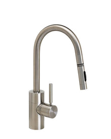 Waterstone Contemporary Prep Size PLP Pulldown Faucet – Toggle Sprayer – Angled Spout – Angled Spout 5910