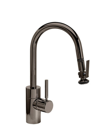 Robinet rétractable Waterstone Contemporary Prep Size PLP - Pulvérisateur à levier - Bec coudé 5940