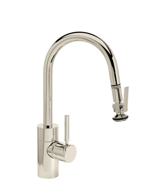 Robinet rétractable Waterstone Contemporary Prep Size PLP - Pulvérisateur à levier - Bec coudé 5940