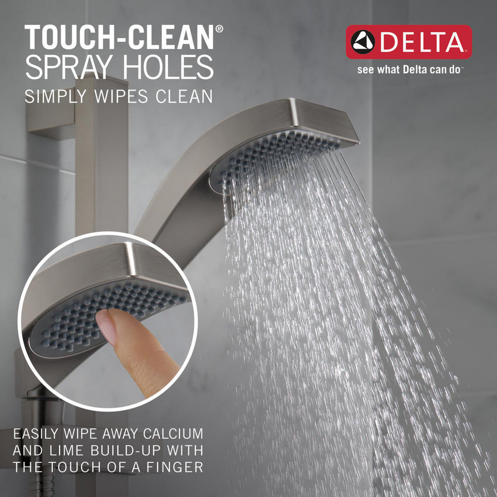 Delta DRYDEN Premium Single-Setting Slide Bar Hand Shower- Stainless Steel