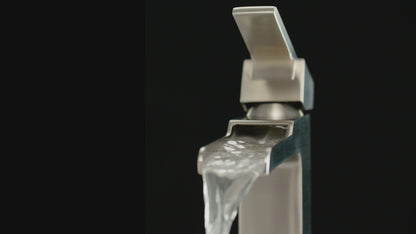 Delta ARA Single Handle Channel Bathroom Faucet- Chrome (With Pop-up Drain)