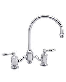 Waterstone Hampton Bridge Faucet – Lever Handles 6300