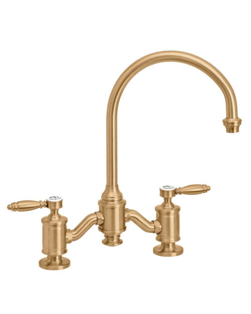 Waterstone Hampton Bridge Faucet – Lever Handles 6300