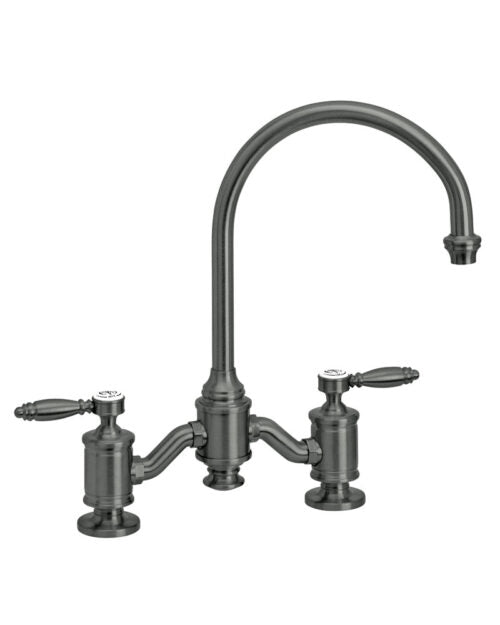 Waterstone Hampton Bridge Faucet – Lever Handles 6300