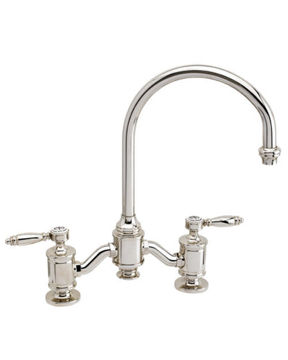 Waterstone Hampton Bridge Faucet – Lever Handles 6300