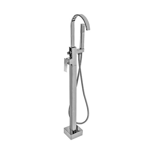 Aquadesign Products Floor Mount Tub Filler (Se7en R2226-60) - Chrome