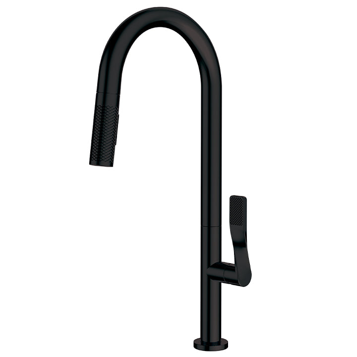 AquaBrass Grill Pull-down Dual Stream Mode Kitchen Faucet