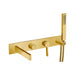 Aquadesign Products Wall Mount Bath (Caso 700017) - Brushed Gold