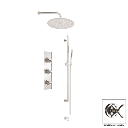 Aquadesign Products Shower Kits (Manhattan 2912ML) - Polished Nickel