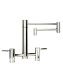 Waterstone Hunley Bridge Faucet – 18″ Articulated Spout 7600-18