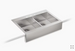 Kohler Vault Top-Mount Double-Equal Stainless Steel Farmhouse Kitchen Sink For 36