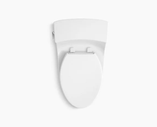 Kohler San Souci Comfort Height One-Piece Compact Elongated 1.28 Gpf Chair Height Toilet With Quiet-Close Seat