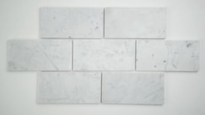 MSI Carrara White Subway Tile 3" x 6"