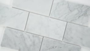 MSI Backsplash and Wall Tile Carrara White Honed 3" x 6"