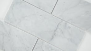 MSI Backsplash and Wall Tile Carrara White Honed 4" x 12"