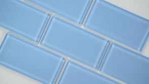 MSI Backsplash and Wall Tile Royal Azure Glossy Glass Tile 3" x 6" 8mm