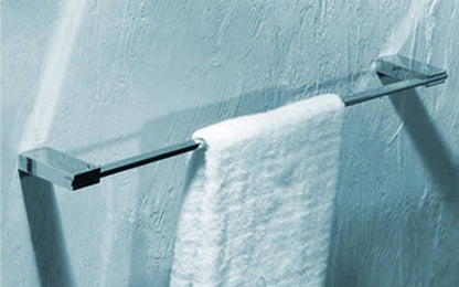 Kube Bath Aqua Fino 24 Inch Towel Bar – Chrome - Renoz