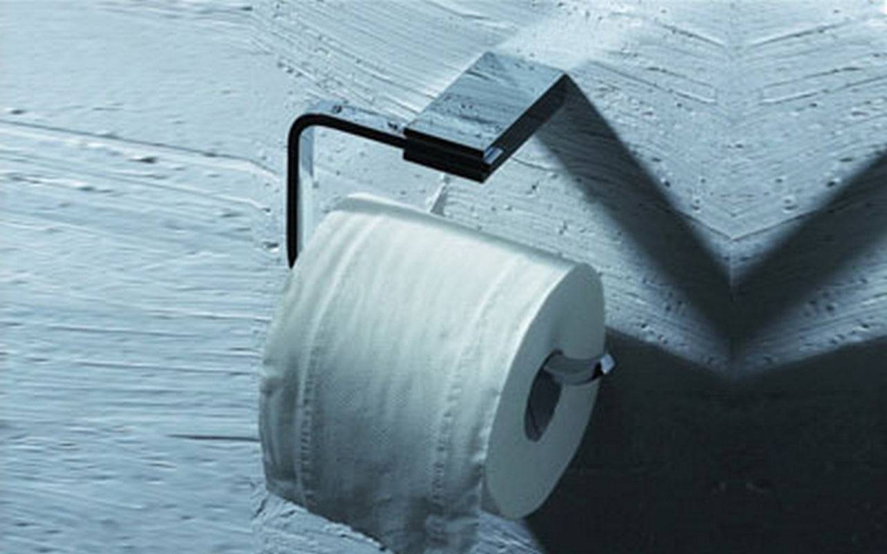 Kube Bath Aqua Fino Toilet Paper Holder – Chrome - Renoz