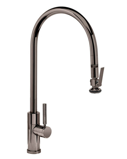 Waterstone Modern Extended Reach PLP Pulldown Faucet – Lever Sprayer 9750