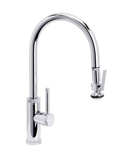 Waterstone Industrial PLP Pulldown Faucet – Lever Sprayer 9800