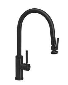 Waterstone Industrial PLP Pulldown Faucet – Lever Sprayer – Angled Spout 9810