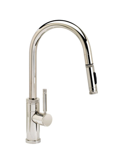 Waterstone Industrial Prep Size PLP Pulldown Faucet – Toggle Sprayer – Angled Spout 9910