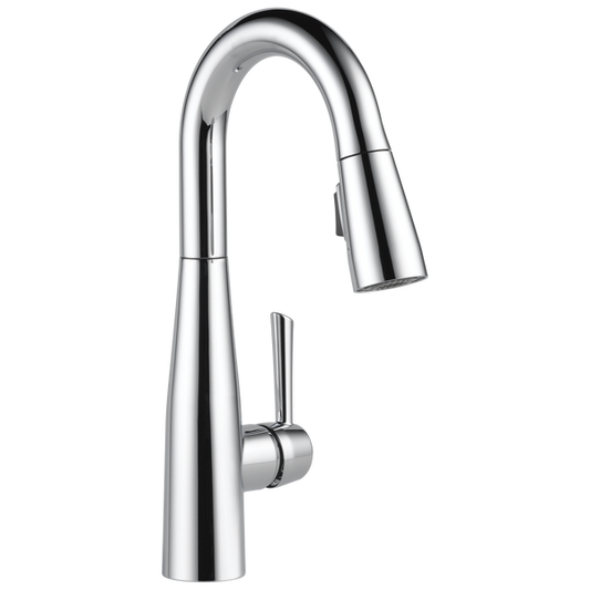 Delta ESSA 14" Single Handle Pull-Down Bar / Prep Faucet - Chrome