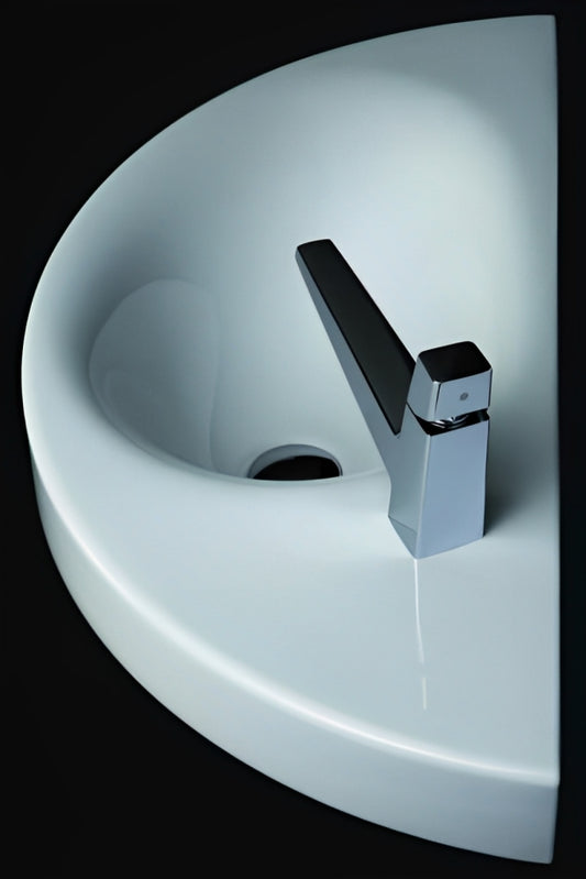 PierDeco Blot Wall-mounted Washbasin for Single-hole Faucet - C50301-BLOT