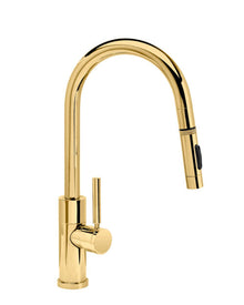 Waterstone Modern Prep Size PLP Pulldown Faucet – Toggle Sprayer – Angled Spout 9960