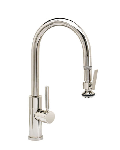 Waterstone Modern Prep Size PLP Pulldown Faucet – Lever Sprayer 9980