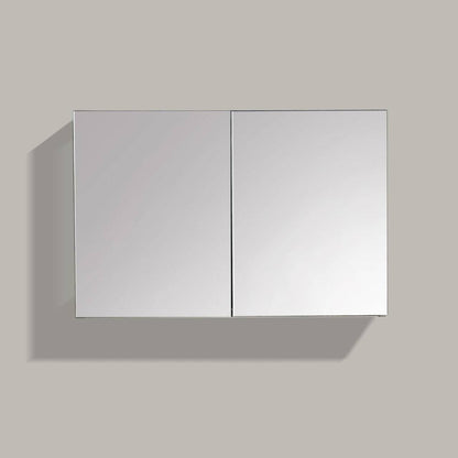 Kube Bath 40" Wide Mirrored Bathroom Medicine Cabinet - Renoz