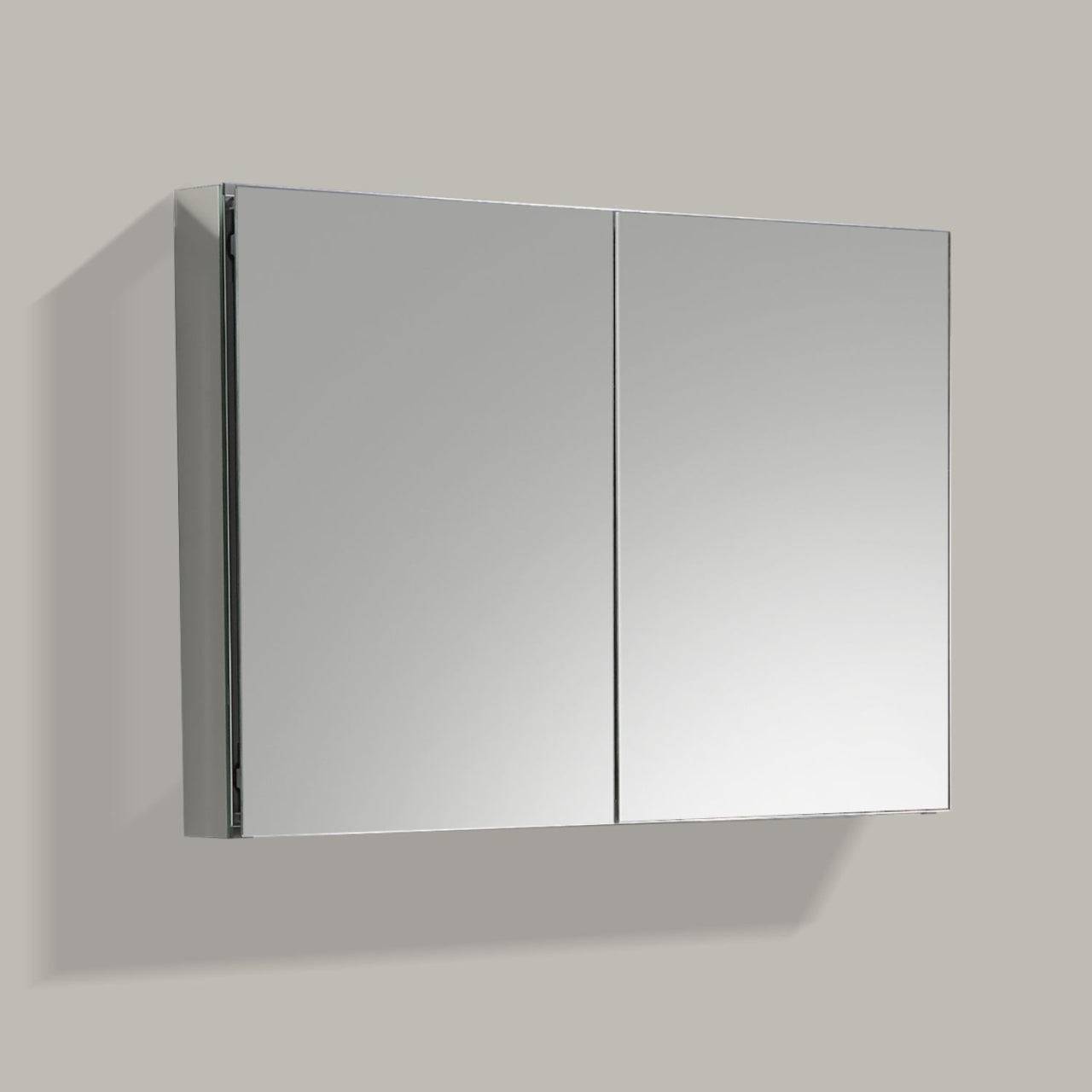 Kube Bath 48" Wide Mirrored Bathroom Medicine Cabinet - Renoz