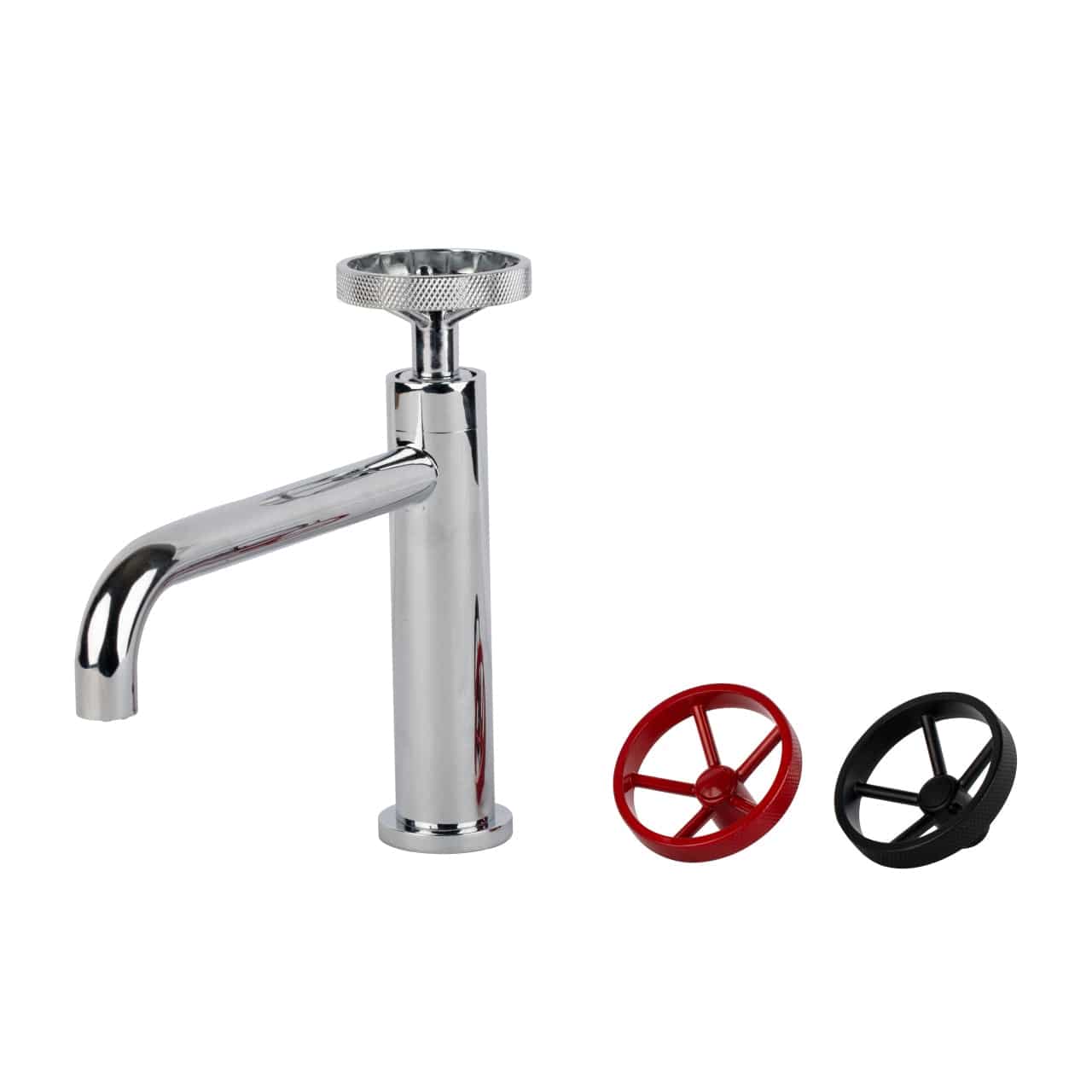 Kube Bath Aqua Loft Single Lever Bathroom Vanity Faucet – Chrome - Renoz