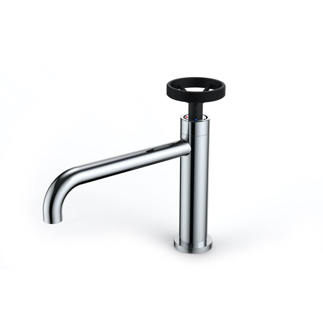Kube Bath Aqua Loft Single Lever Bathroom Vanity Faucet – Chrome