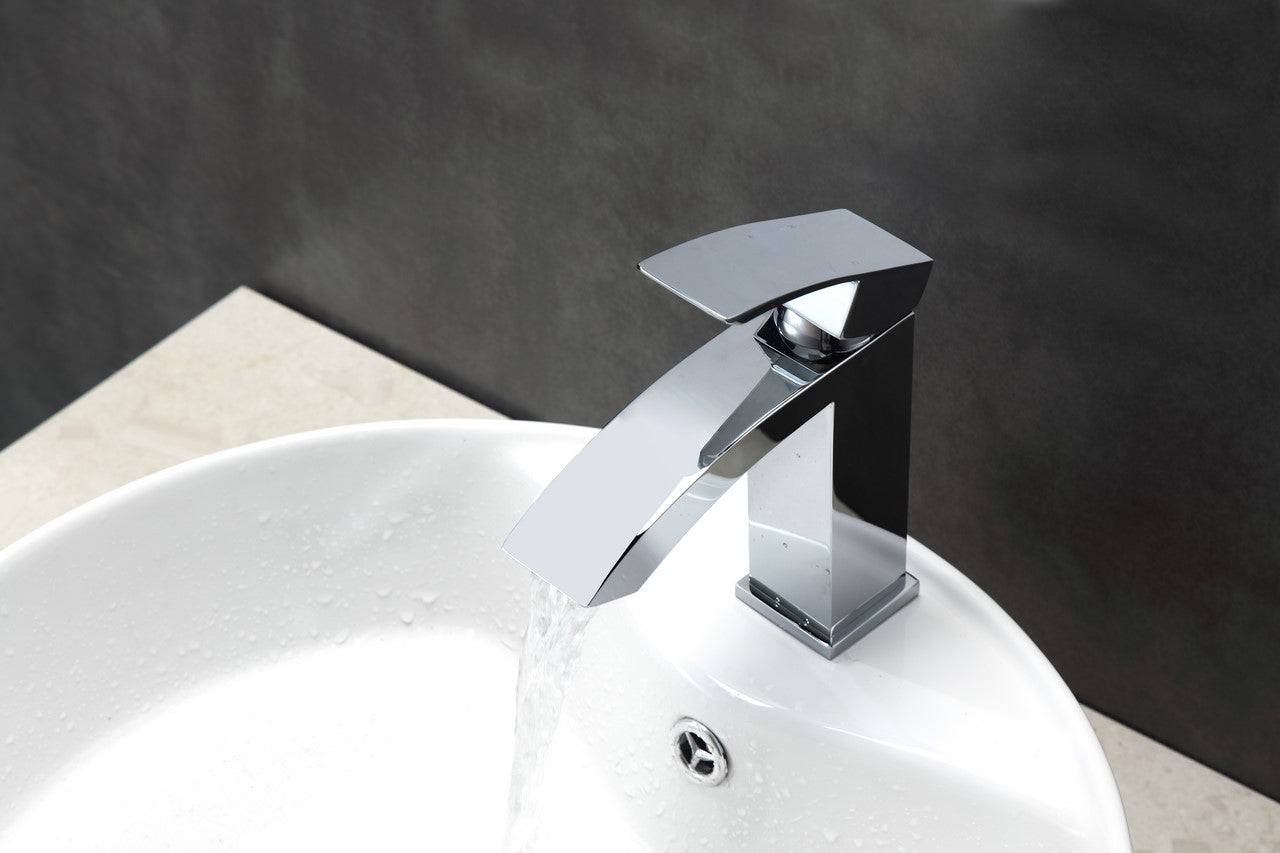 Kube Bath Aqua Balzo 6" Single Lever Wide Spread Bathroom Vanity Faucet - AFB053 - Renoz