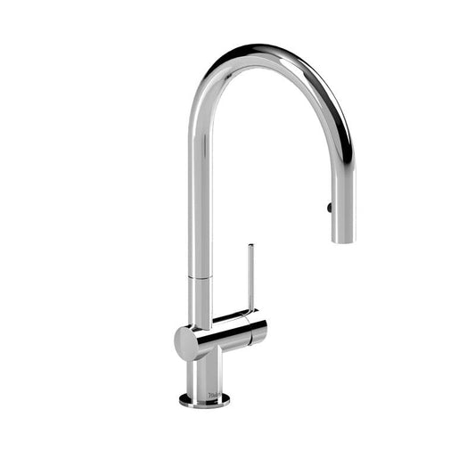 Riobel Azure Modern 15" Pulldown Kitchen Faucet- Chrome