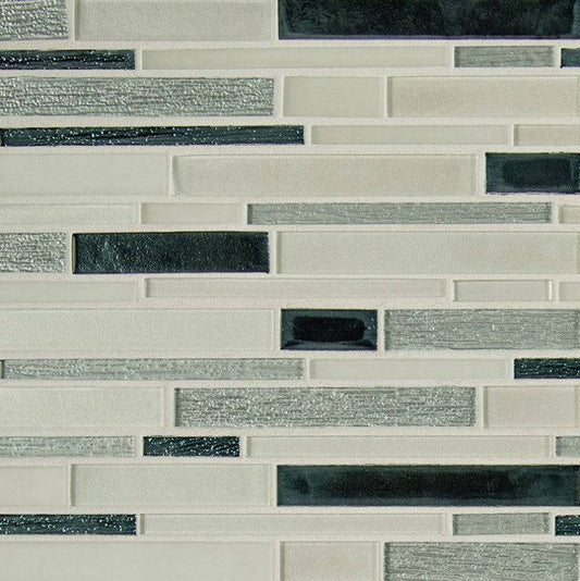 MSI Anacapri Backsplash and Wall Tile Blend Glass Tile 6mm 12" x 12"