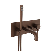 Baril Wall-mounted Bath Tap With Hand Shower (ZIP B66)