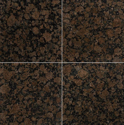 MSI Carreau de granit brun baltique poli 12" x 12" 10 mm